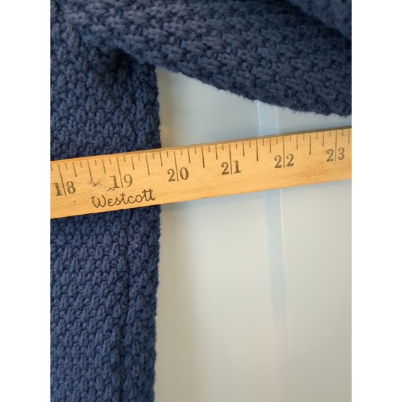 Kenneth Cole Men's Navy Blue Button Down Knit Cardigan Sweater Size L - Picture 8 of 13